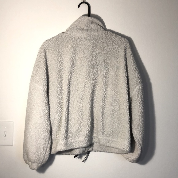 🟠 white teddy jacket - Picture 3 of 4